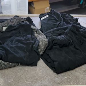 5 Piece Chico's Travelers Set Size 2 (L) Black